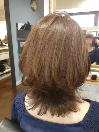 セミロング 山田 義人のヘアスタイル