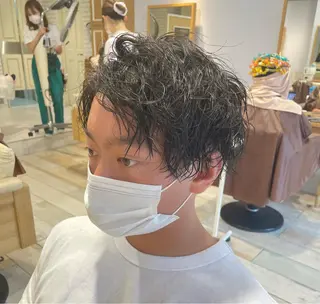 パーマ メンズ すげさやか ✨メンズカットパーマのヘアスタイル