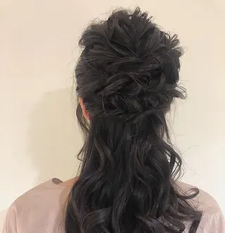 ヘアアレンジ ブリーチ指名 NO1🌈SAKIのヘアスタイル