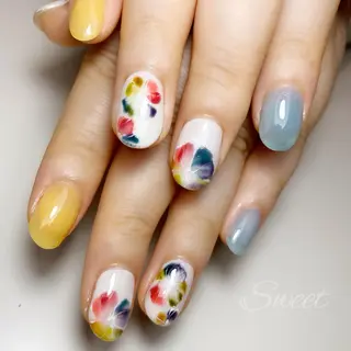 ネイル sweet 仲野陽子のネイルデザイン