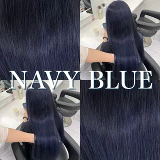 ロング 寒色＆ブリーチ特化 寒色MiOのヘアスタイル