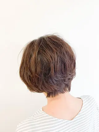 ショート 角床直哉 カラーカットNO 1のヘアスタイル
