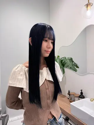 ロング カラー utari所属・🤍amane🤍 ハイトーン/ブリーチのヘアスタイル