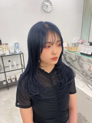 ロング カラー ヘアアレンジ 【Sweep】おじま のぞみのヘアスタイル