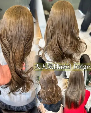 セミロング カラー ブリーチなし/レイヤ ー特化🌈Tommyのヘアスタイル