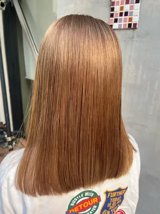 セミロング コバヤシ ラムのヘアスタイル