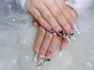 ネイル H3 Nail Tsuki🦋💙のネイルデザイン