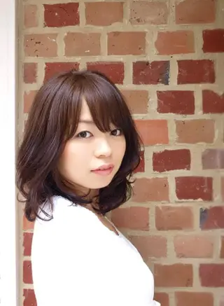 ミディアム セミロング ロング カラー パーマ Light Second所属・✨艶髪✨✂️コバヤシ ミツジロー✂️のヘアスタイル