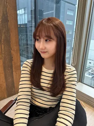 ロング カラー 🩶 maria🩶のヘアスタイル