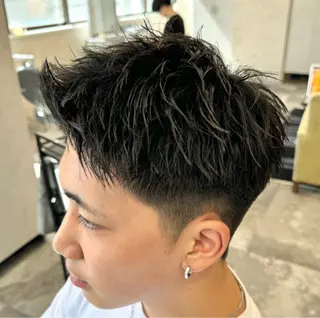 ショート 優太朗/仙台/メンズ /波巻き/ツイスパ/のヘアスタイル