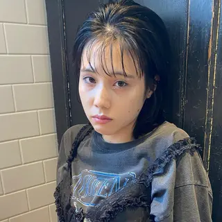 ショート カラー レイヤーカット/ ダブルカラーサクライのヘアスタイル