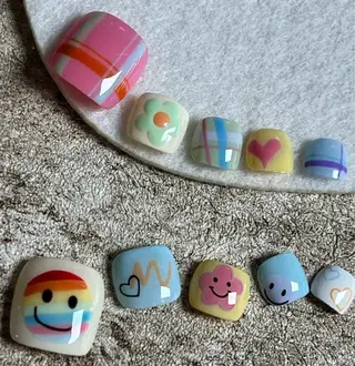 ネイル D‘OPALEサロン所属・トパサロン 上野kkのネイルデザイン