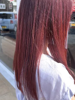 カラー レディース特化 ナチュラル☘︎︎芹七のヘアスタイル