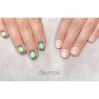 ネイル 【パラジェル登録サロン】nail pollen所属・fleurnail miuraのネイルデザイン
