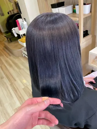 ミディアム カラー 🌈派手髪ハイトーン 🌈鈴木亮太🌈のヘアスタイル