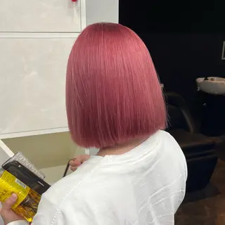 ミディアム BALE所属・祥華(さちか)／透 明感カラー／髪質改善のヘアスタイル