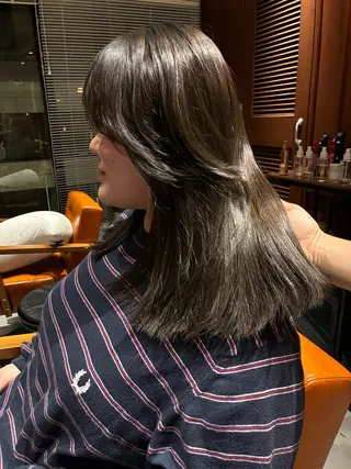 セミロング カラー ヘアアレンジ Opus🐕kato Mizuki🐕のヘアスタイル