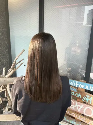 カラー 海外ヘア/透明感ヘア 湘南台/hinakoのヘアスタイル