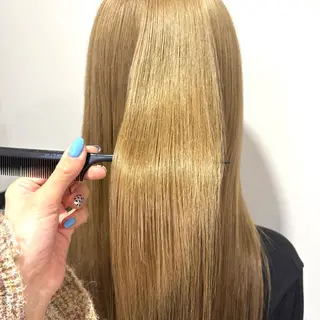 ロング ボブ/外国人風カラー 🩵mikiのヘアスタイル