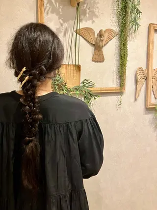 ロング ヘアアレンジ 清水 美香のヘアスタイル