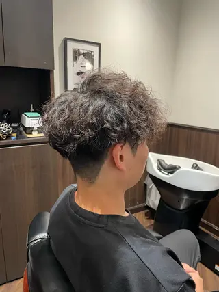 パーマ メンズ LAVIE NEW STANDARD BARBER所属・YAMADA 🌿のヘアスタイル