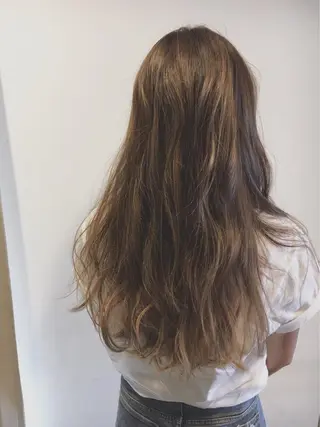 ロング カラー 半個室女性salon 🩰Natsumiのヘアスタイル