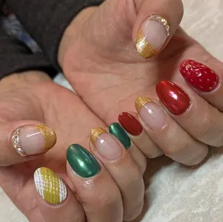 ネイル ジェヌインネイル 河内のネイルデザイン