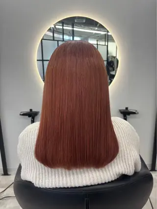 ロング Marin 💗暖色カラー💗のヘアスタイル