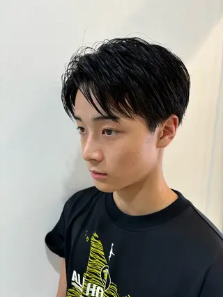 ショート メンズ 札幌パーマ 髪質改善/後藤海音のヘアスタイル