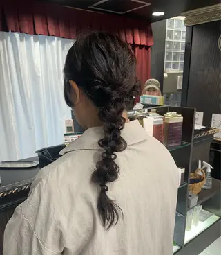 ロング 量産ヘアセット/ ヘアメAyakaのヘアスタイル