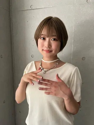 ショート 松永 知果のヘアスタイル