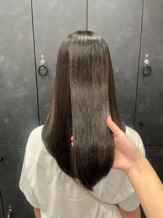 ロング トリウミ カホのヘアスタイル