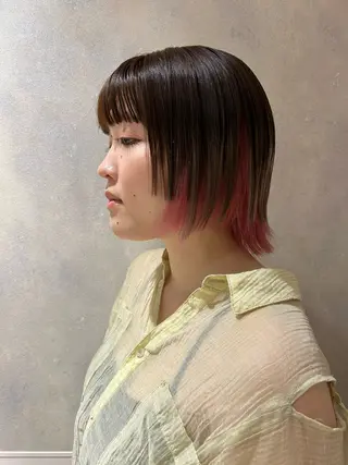 ショート カラー 横浜カラー/パーマ/ SAKI💫のヘアスタイル