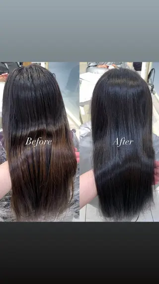 ロング カラー 鈴木 彩莉のヘアスタイル