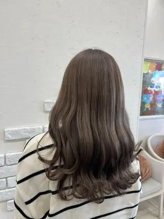 ロング カラー 太白区白髪ぼかし/ ボブカット/千葉達人のヘアスタイル