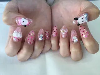 ネイル 💎🐰 saki. m 🐰💎のネイルデザイン