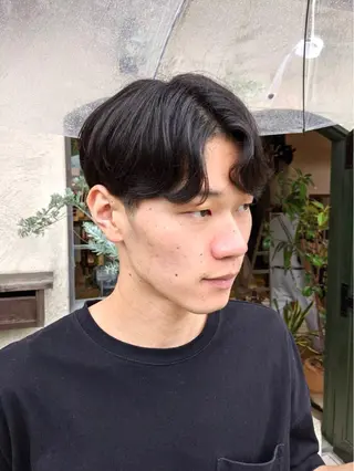 メンズ rocca所属・鮫島 連のヘアスタイル