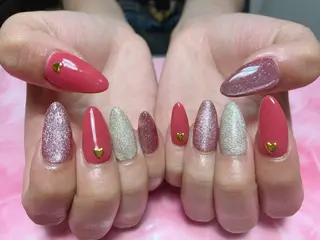 セミロング hs nail salonのネイルデザイン