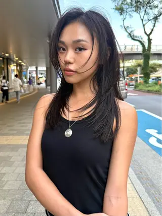 ロング レイヤー/ボブ/ パーマ/Riku🪐のヘアスタイル