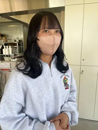 セミロング YUIMARL岡山店 YUNOKA🦋🫧のヘアスタイル