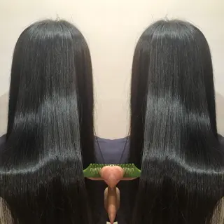 ロング パーマ 高山🐬髪質改善 池袋で縮毛矯正のヘアスタイル