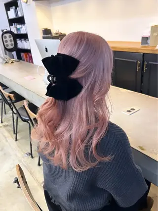 カラー ヘアアレンジ 🎀暖色カラー🎀 ♡yurika♡のヘアスタイル
