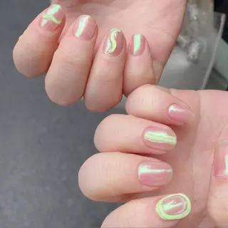 ネイル ゆびノさき茨木店 ニュアンス/アートのネイルデザイン