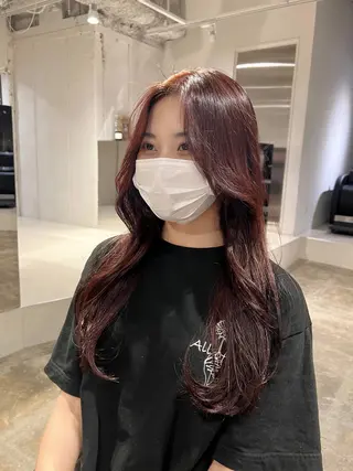 ロング 店長/レイヤーカット /大東悠生のヘアスタイル