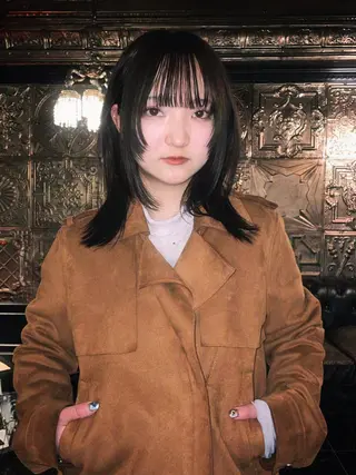 ミディアム ルカ/ ムードカット🍓のヘアスタイル