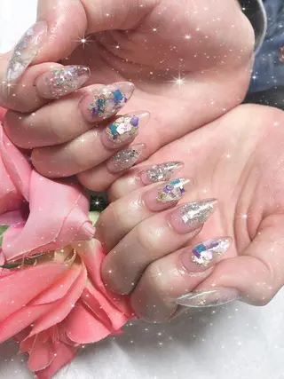 ミディアム ネイル 《LB》ラブリエ Nail&eyeのマツエク・マツパデザイン