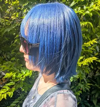 ミディアム カラー fuwat所属・秋葉原でカラーする なら🐉ちぇーたんのヘアスタイル