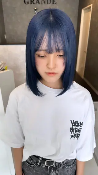 カラー 山口 航輝のヘアスタイル