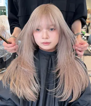 ロング カラー メンズカット/無料 /三藤みさきのヘアスタイル