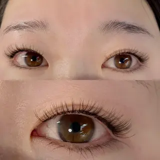 マツエク・マツパ Aim NAIL&EYELASH.BROW立花店所属・Aim立花店 Mihoのマツエク・マツパデザイン